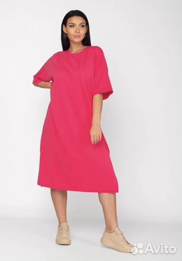 Платье футболка