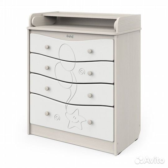 Комод Атон Сириус с рисунком Kristoff пвх