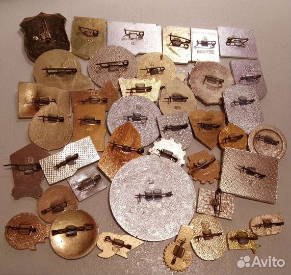 Значки СССР Организации Общества