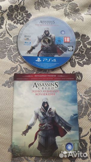 Assassin's Creed Эцио Аудиторе Коллекция PS4 диск