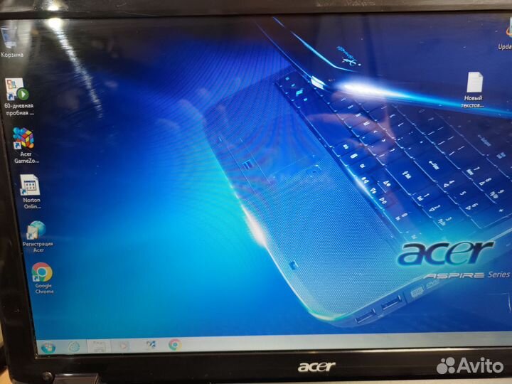 Acer aspire 5536g Athlonx2-2.1Ghz/4gb/250ssd/4570m