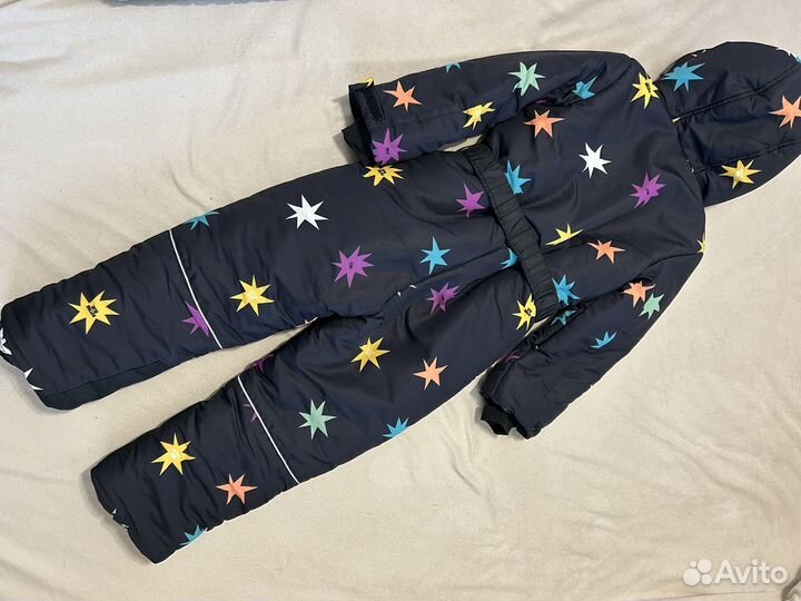 Комбинезон зимний 122 button blue