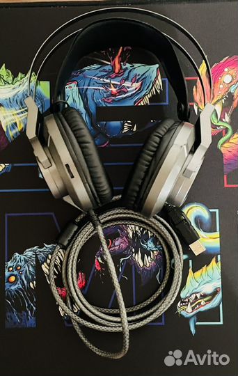 Игровые наушники bloody