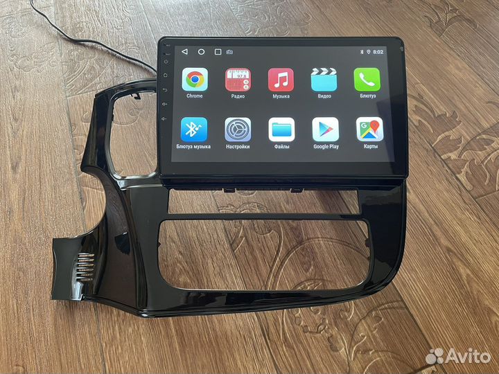 Магнитола 2 din android на Mitsubishi Outlander