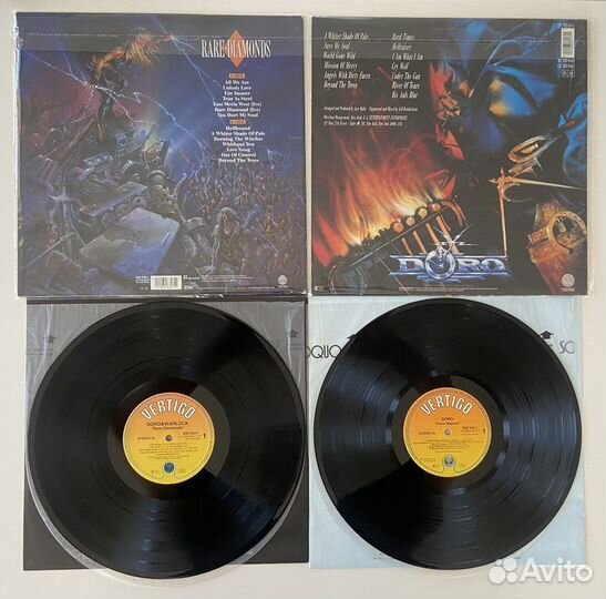 Doro/Warlock оригинальные виниловые пластинки