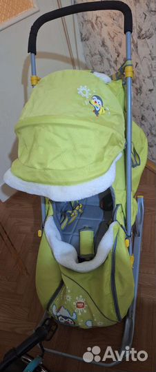 Санки коляска ника