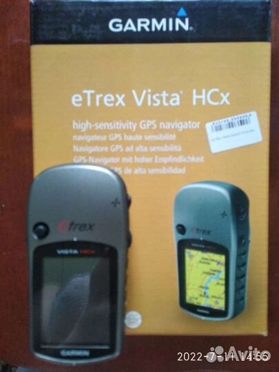 Навигатор Garmin eTrex Vista HCx