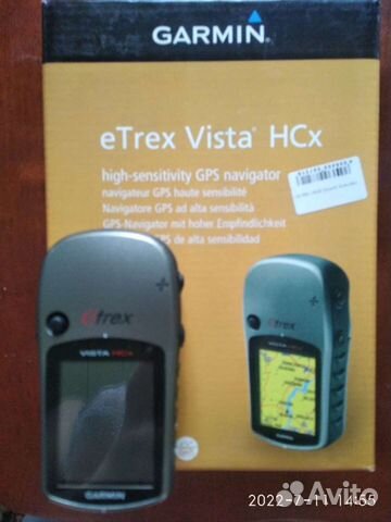 Навигатор Garmin eTrex Vista HCx
