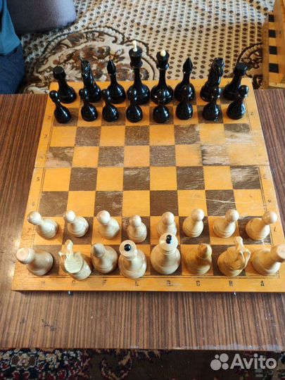 Шахматы деревянные СССР