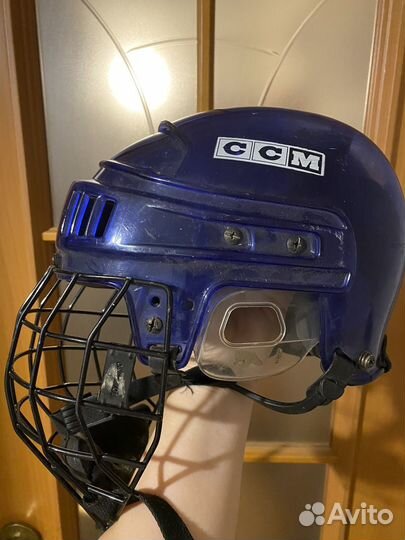 Хоккейный шлем ссм детский