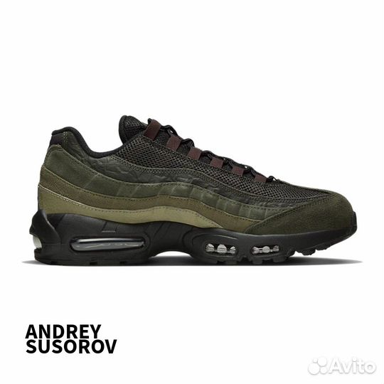 Кроссовки Nike Air Max 95 Black Earth Sequoia Carg