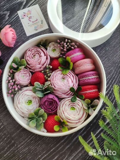 Букет цветов из мыла