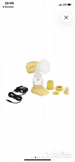 Молокоотсос medela