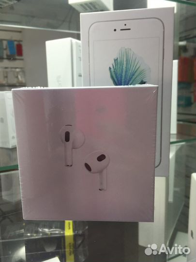 Беспроводные наушники apple airpods