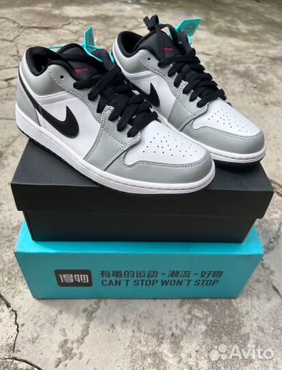Nike Air Jordan 1 Low light smoke grey Оригинал