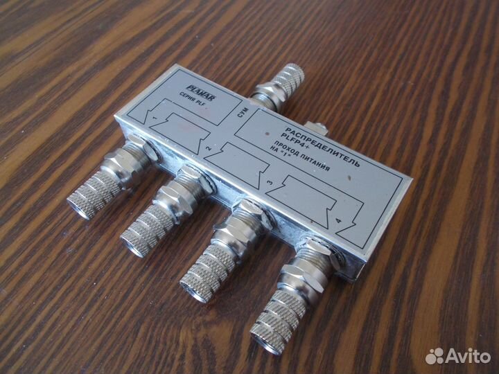 Делитель для кабельного тв, изолятор, F-коннекторы