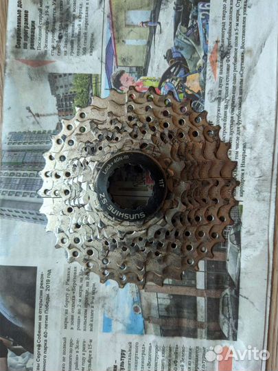 Кассета sunshine 9 скоростей 11-32