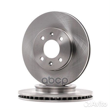 Диск тормозной передний Solaris, Rio, Accent, i