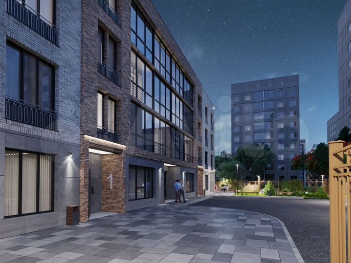 2-к. квартира, 52,7 м², 4/5 эт.