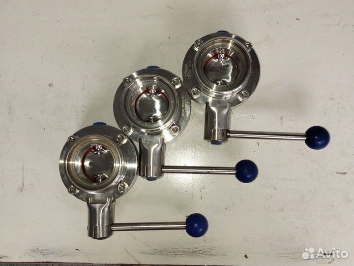 Затвор дисковый р/р DN50 aisi304