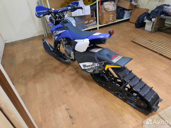 Мотоцикл Yamaha TTR 110 плюс гусеница Timbersled
