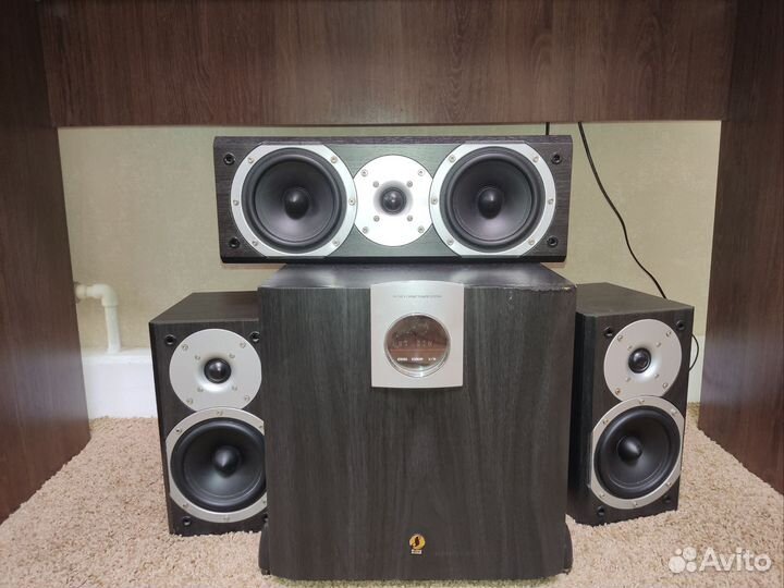 Акустические колонки sven 1410t. 5.1