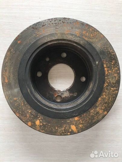 Диск тормозной не вентилируемый диаметр 240