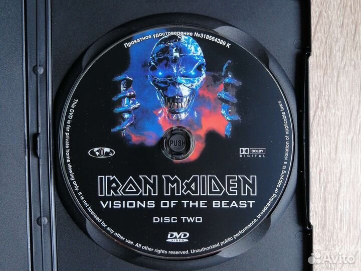 Iron Maiden, dvd