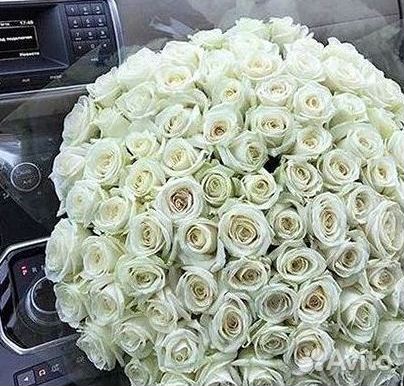 Длинные высокие розы 150 см