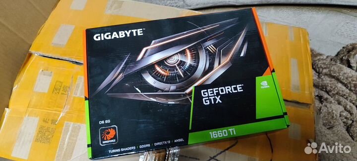 Видеокарты GTX 1660TI 6GB новые