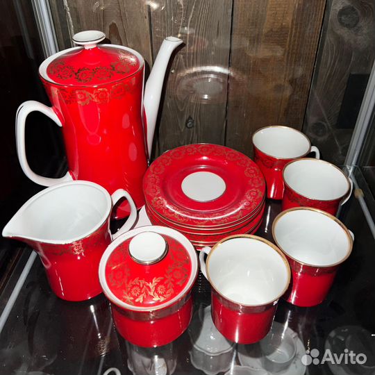 Польский кофейный сервиз