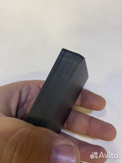 Колода пластиковых черных матовых карт (новые)