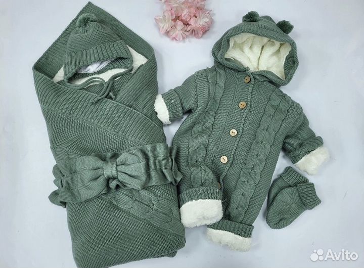 Конверт на выписку зима осень