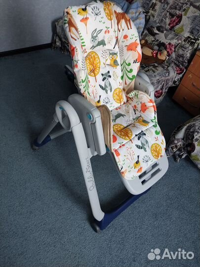 Стульчик для кормления chicco polly 2
