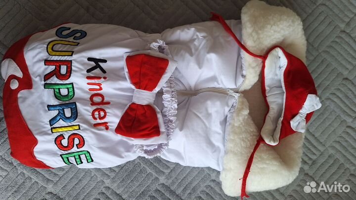 Конверт на выписку девочки зимний