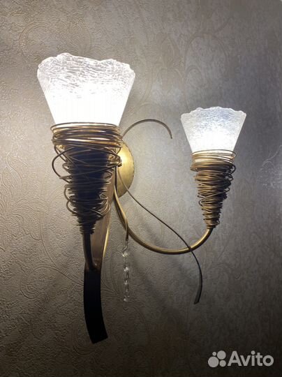 Люстра+2 бра
