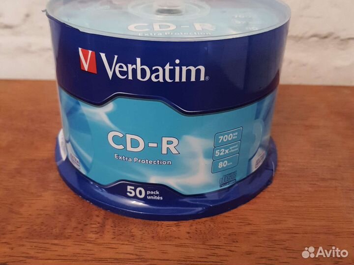 Диски CD-R Extra Protection новые в упаковке
