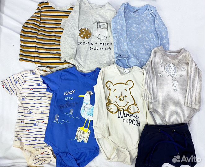 Пакет вещей на мальчика 80 86 размер