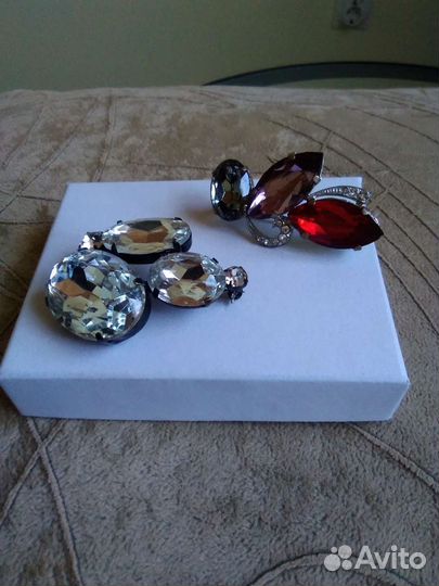 Брошь чехия СССР винтаж