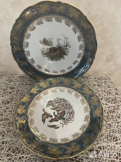 2 блюда,диам 30 см