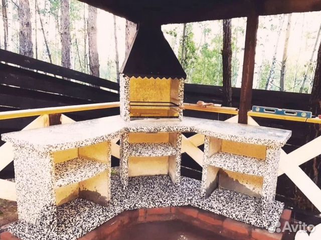 Модульная печь барбекю