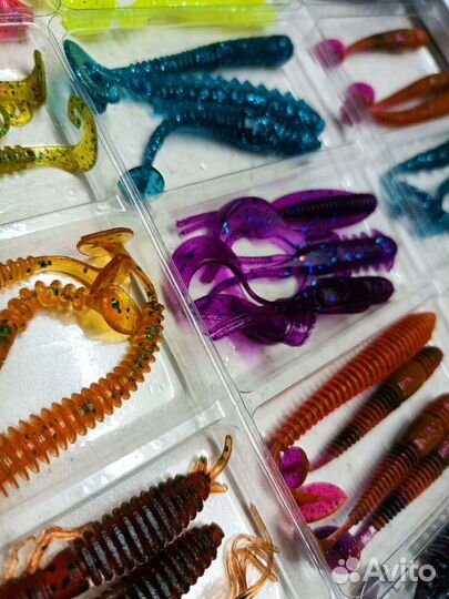 Силиконовые приманки собственного производства