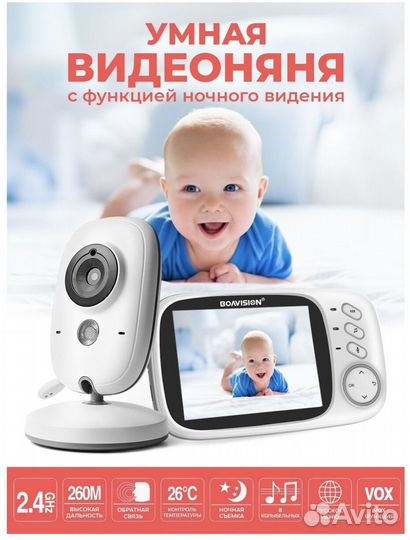 Видеоняня беспроводная