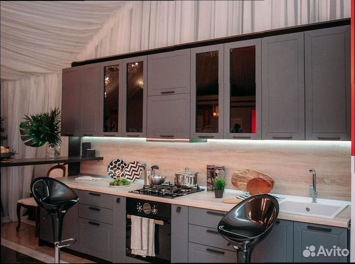 Кухонный гарнитур угловой модульный новый