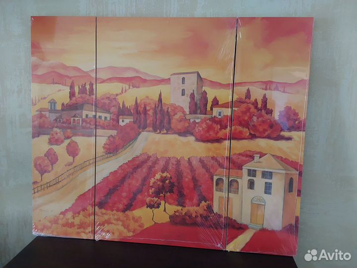 Картина- триптих новая (Германия)
