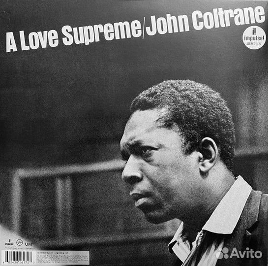 John coltrane - A Love Supreme (blue)