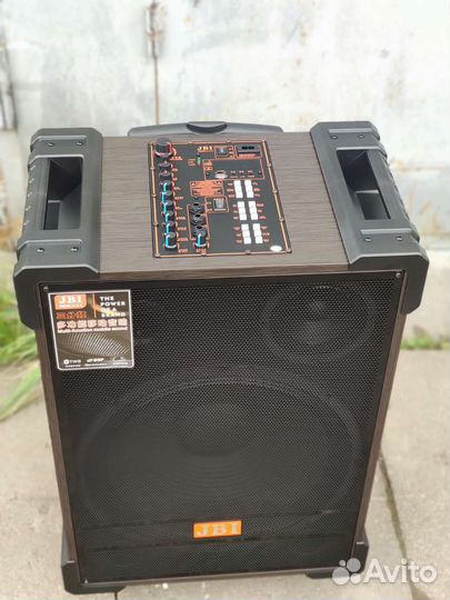 Колонка JBI Качественный Звук Басс 2 Микрофона