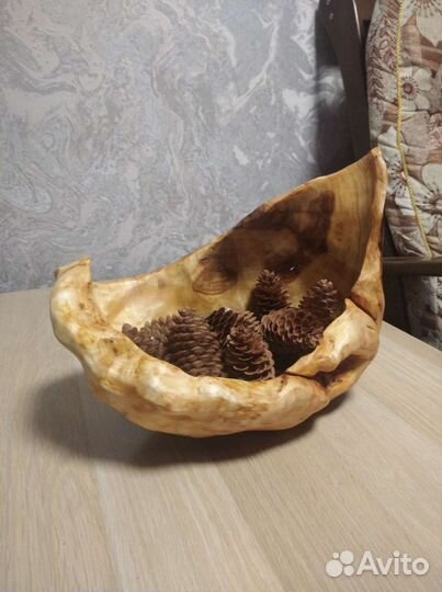 Изделие из дерева.Чаша из сувеля