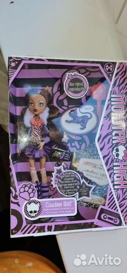 Кукла Монстер Хай Клодин Репродукция нрфб
