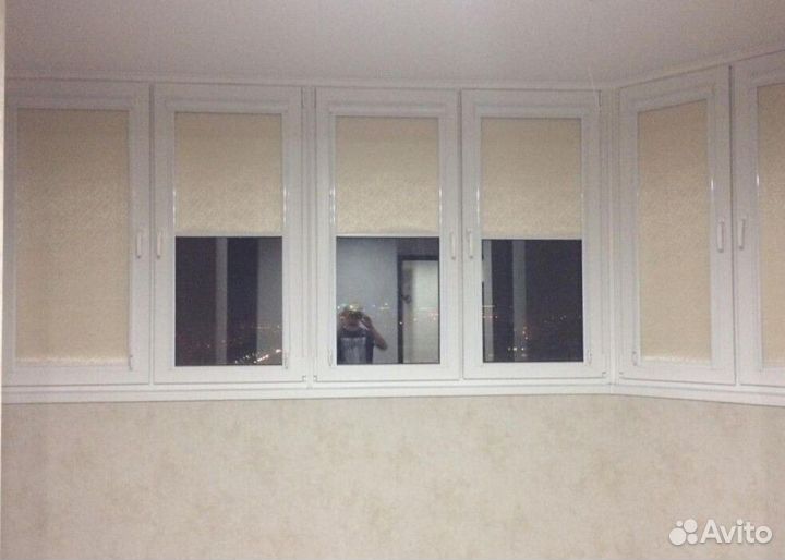 Рулонные кассетные шторы блекаут Z082